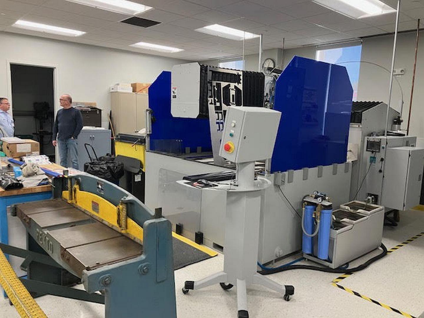Flow #Mach-3-1313B, waterjet cutters, 4' X, 4' Y, 6" Z, 30 HP, 55000 psi, Flowmaster PC-Based Control, 2009 - Image 5