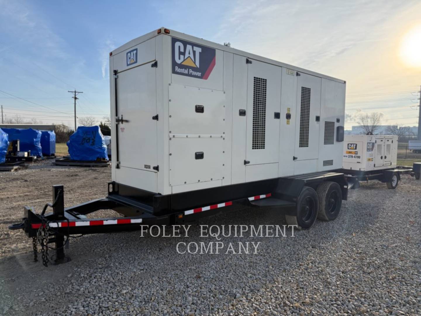 Caterpillar #XQ350, portable generator set, dual voltage, generator end, C13 engine, T4I - Image 1