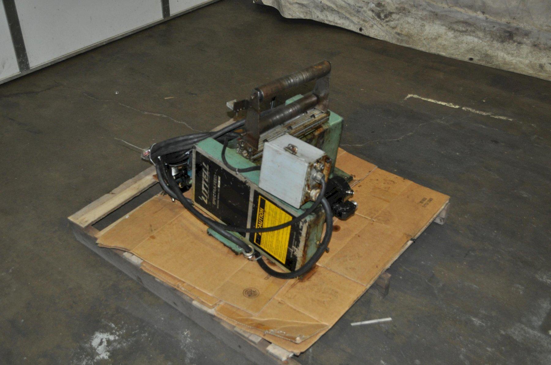 Servo feeder head, Littell, 12" x .020"-.125", pendnat for jogging, pilot release, belt driven, #14309J - Image 2