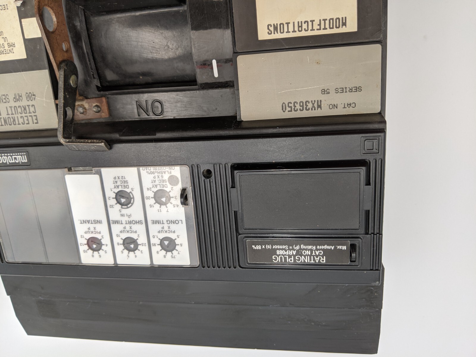 350 Amps, Square D #MX36350 I-Line Circuit Breaker, 600 Volts 3P 3PH - Image 4