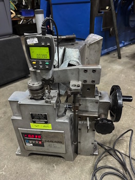 Carlson #MET-2, digital spring tester, 20 lb. capacity, up to 8" spring length, up to 1-1/4" spring diameter - Image 1