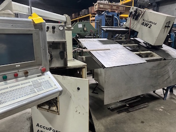 .472" Automated Industrial Machinery #AFM-2D2-T2C, CNC bender with welder, 2003 - Image 1