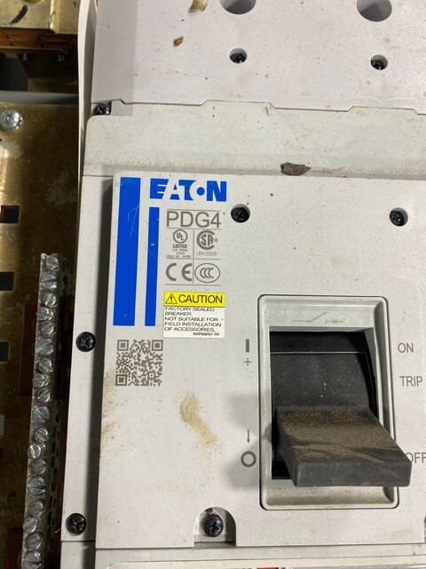 800 Amp. Eaton, PRL4, PDG43G0800FNNN, panelboard, 3R enclosure, 277/480 Volts, 3 phase - Image 6