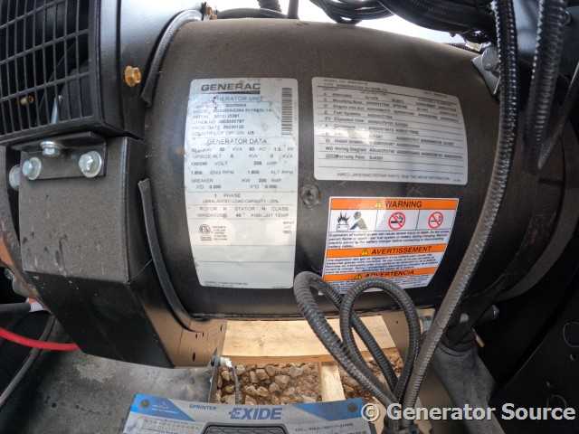 50 KW Generac #SG050NA, diesel generator, enclosed, 120/240 Volts, 2023, #091109 - Image 5