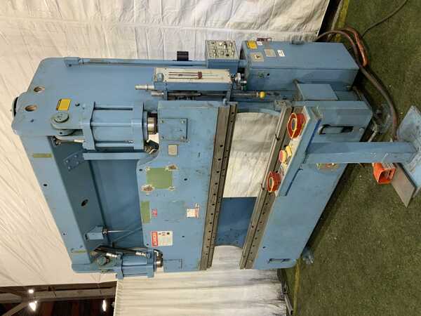 90 Ton, Cincinnati #90CB, hydraulic press brake, 8' overall, 78" between housing, 8" stroke, 15 HP, 2001 - Image 1