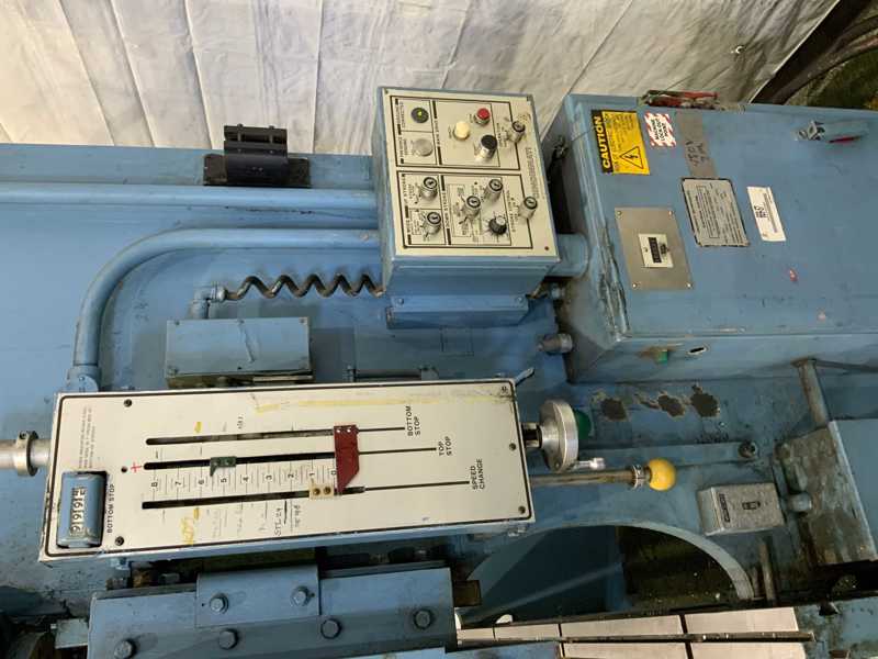 90 Ton, Cincinnati #90CB, hydraulic press brake, 8' overall, 78" between housing, 8" stroke, 15 HP, 2001 - Image 3