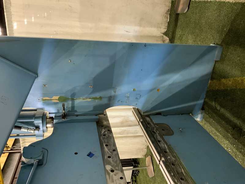 90 Ton, Cincinnati #90CB, hydraulic press brake, 8' overall, 78" between housing, 8" stroke, 15 HP, 2001 - Image 9