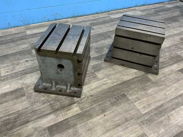 14" x 25" x 12" Herbert DeVleig, T-slotted angle plate - Image 7