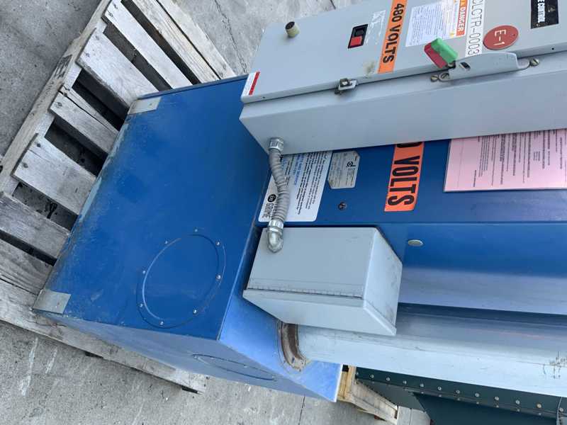550 cfm Donaldson #VS550, bag type dust collector, 65 sq.ft., 1 HP, 5" inlet, shaker - Image 4