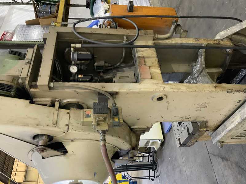 45 Ton, Bliss #C45, OBI flywheel press, 3" stroke, 12-1/4" Shut Height, 3" slide adjustment, air clutch, 5 HP - Image 7