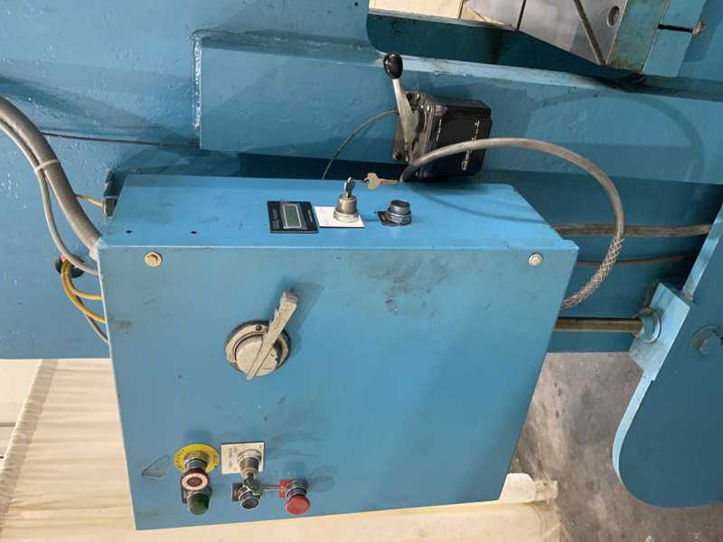 55 Ton, Heim #5-OBI-F, OBI flywheel press, 3" stroke, 13" Shut Height, air clutch & brake, 120 SPM, 5 HP - Image 6