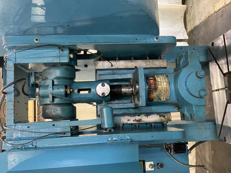 55 Ton, Heim #5-OBI-F, OBI flywheel press, 3" stroke, 13" Shut Height, air clutch & brake, 120 SPM, 5 HP - Image 7