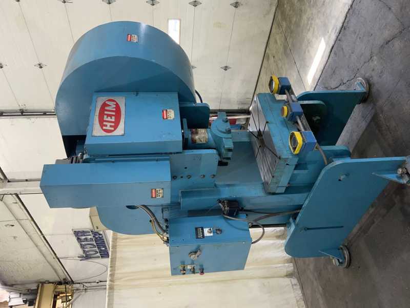 55 Ton, Heim #5-OBI-F, OBI flywheel press, 3" stroke, 13" Shut Height, air clutch & brake, 120 SPM, 5 HP - Image 8