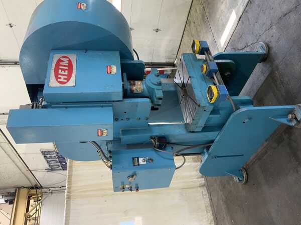 55 Ton, Heim #5-OBI-F, OBI flywheel press, 3" stroke, 13" Shut Height, air clutch & brake, 120 SPM, 5 HP - Image 9