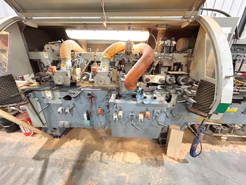 Silver #SF-6023AH, feed through moulder, 6-head, 9-1/16" x 6" capacity, 18-82 FPM, 2004 - Image 3
