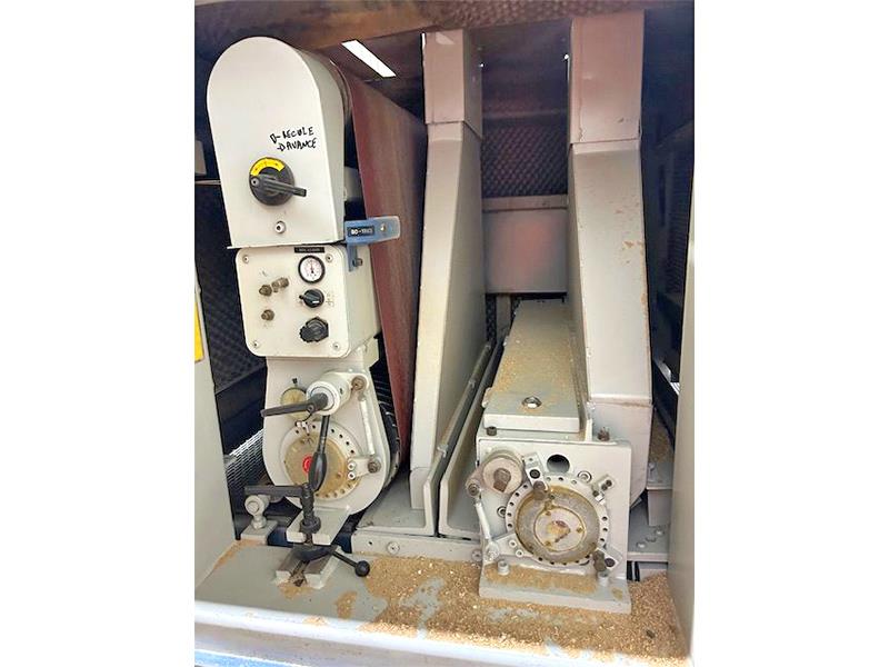 36" x 6" Boere #TPK-900, 2-head, knife planer, 13-52 FPM, 1998 - Image 3