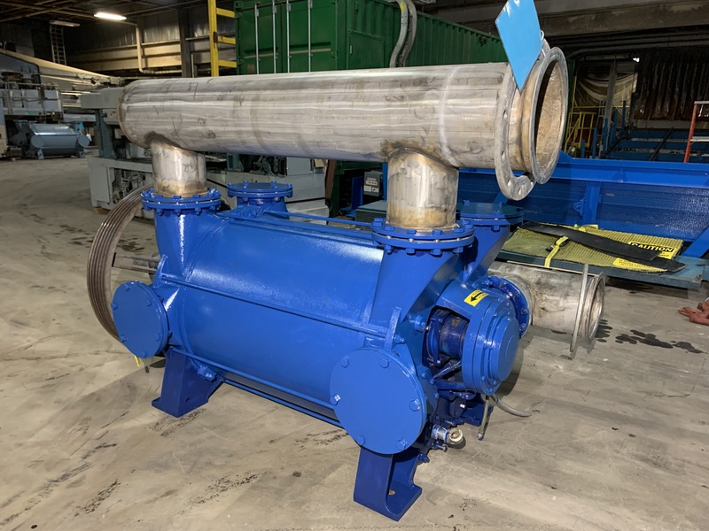 6000 CFM, NES #2BE-42-2BE-426-2BY3-3, single stage vacuum pump, 250 HP, side belt driven - Image 3