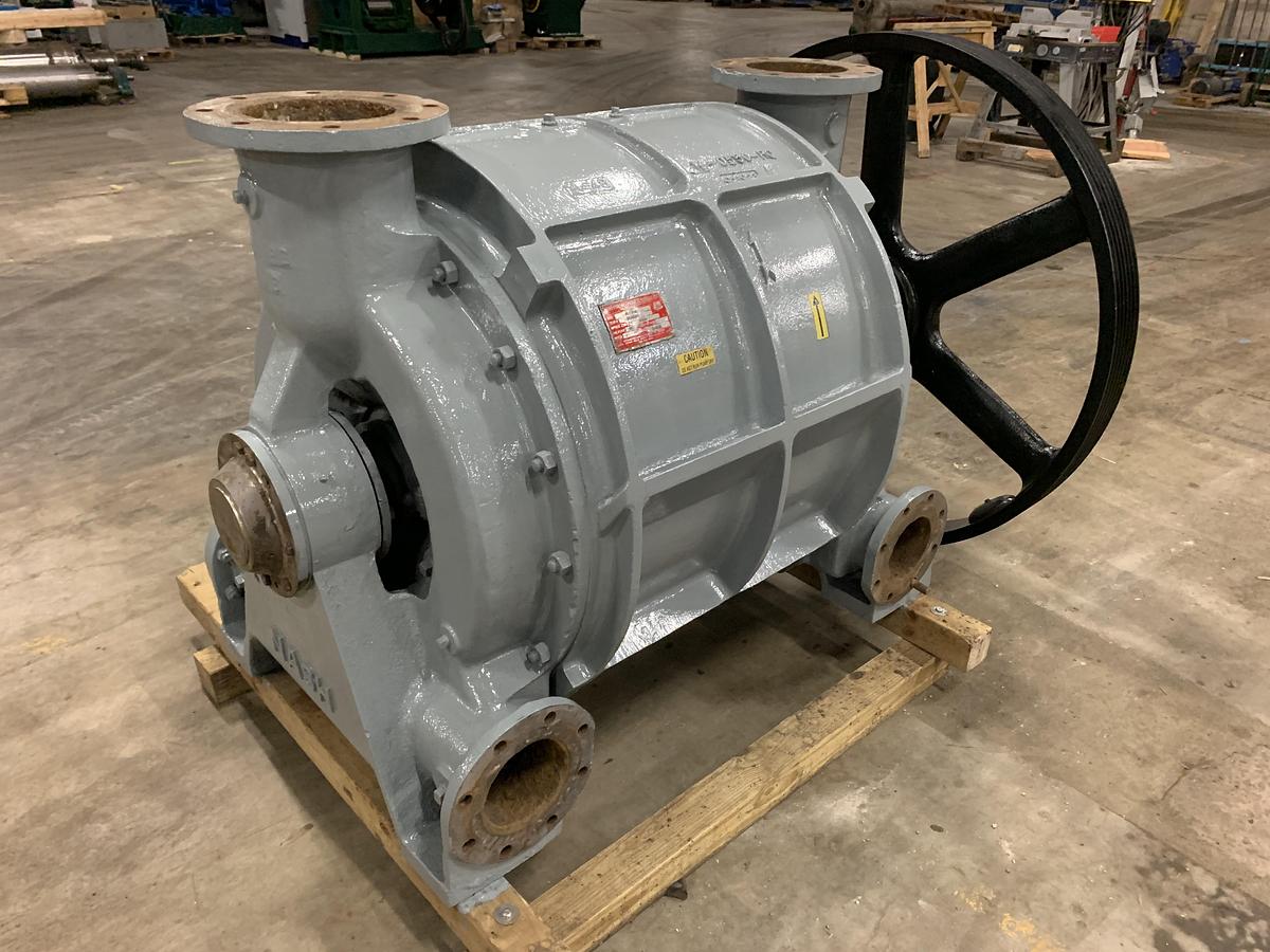 2000 CFM, Nash #CL-3001, liquid ring single stage vacuum pump, 200 HP, side belt driven - Image 2