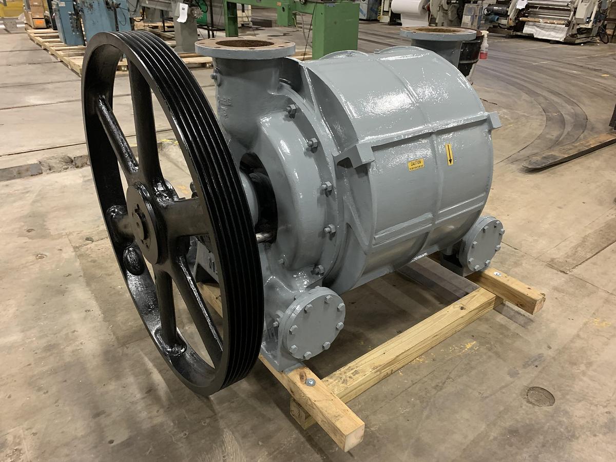 2000 CFM, Nash #CL-3001, liquid ring single stage vacuum pump, 200 HP, side belt driven - Image 4