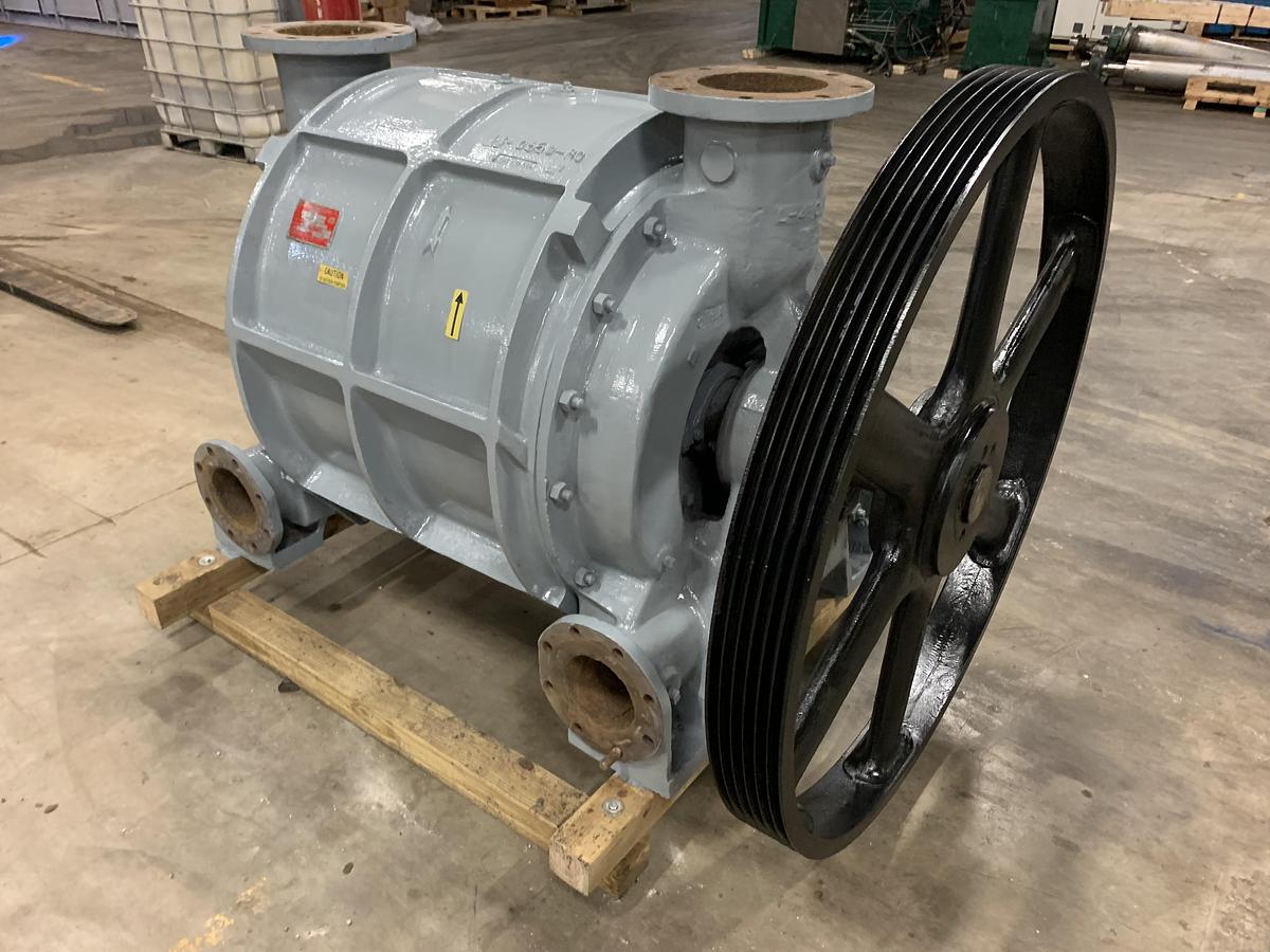 2000 CFM, Nash #CL-3001, liquid ring single stage vacuum pump, 200 HP, side belt driven - Image 5