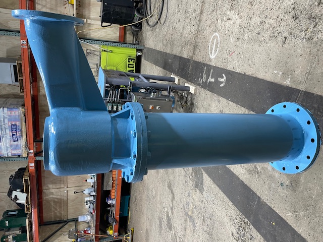 Black Clawson, HD cleaner, complete LC-11 17" dia detrashing liquid cyclone high density cleaner w/10"inlet - Image 3