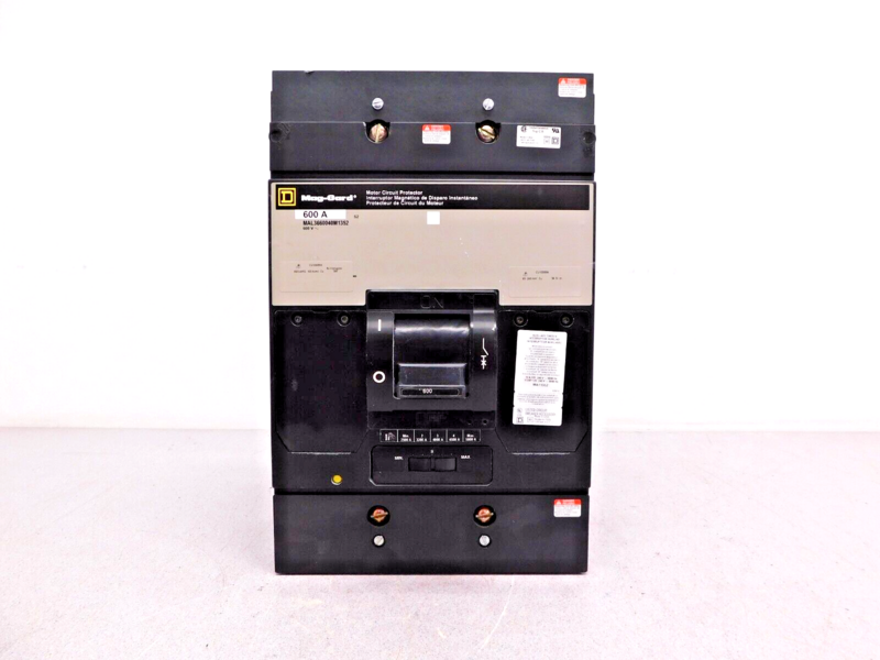 600 Amps, Square D, MAL3660040M1352, 600 Volts - Image 1