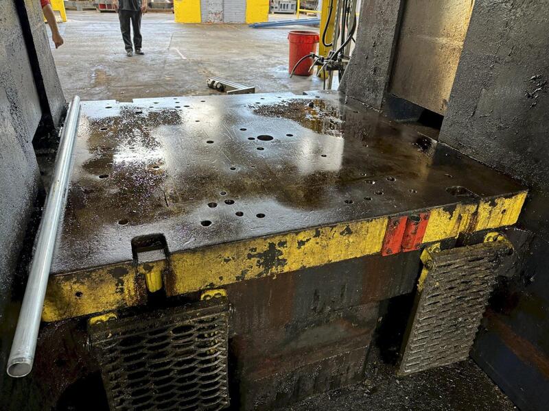 64" L x 60" width x 6" H, Drilled & Tapped bolster plate - Image 1