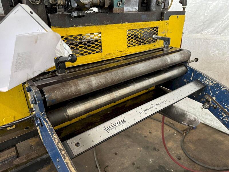 24" x .156" CWP #SMX-24, servo feeder, 3" feed roll diameter, 230 V., single phase - Image 5