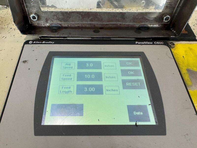 24" x .156" CWP #SMX-24, servo feeder, 3" feed roll diameter, 230 V., single phase - Image 10