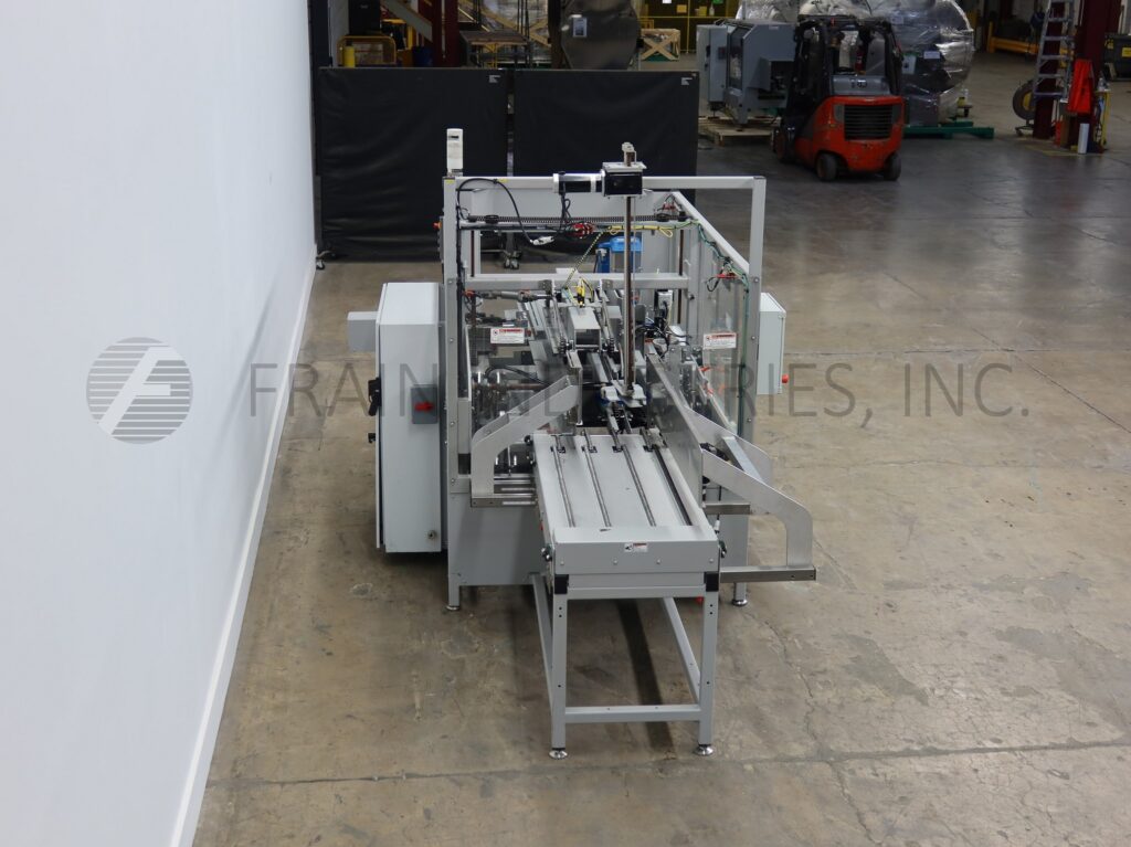 Pearson #CE35, automatic, case erector & hot melt glue bottom sealer, 10-35 cases per minute - Image 3