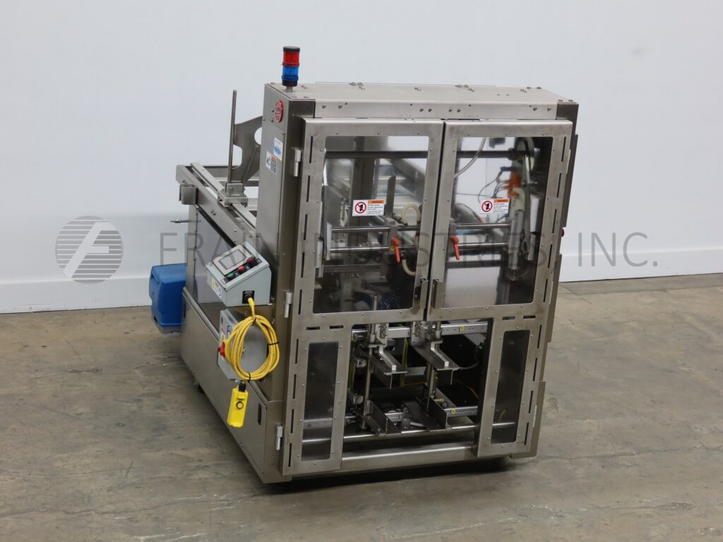 Hot Melt Glue Tray Former, Adco Manufacturing Inc #CTF-470V, automatic, compact, Stainless Steel, single head - Image 1