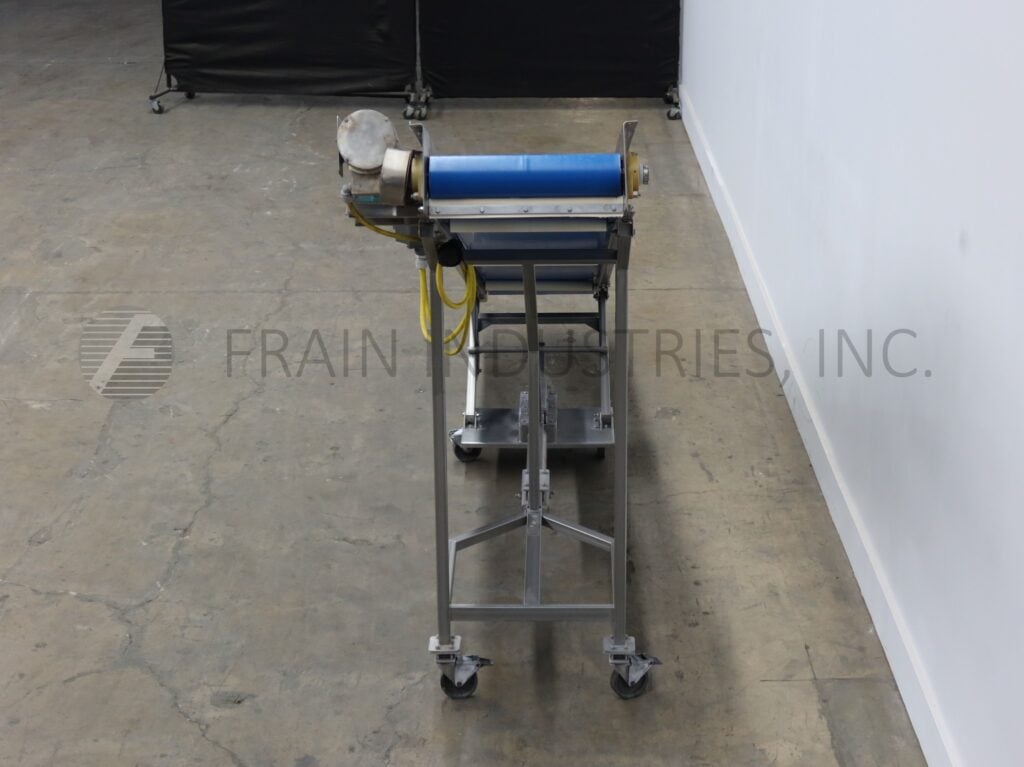 20" wide x 14.4' long, CMI Equipment & Engineering Co. #M1-3.9, inclined belt conveyor - Image 4