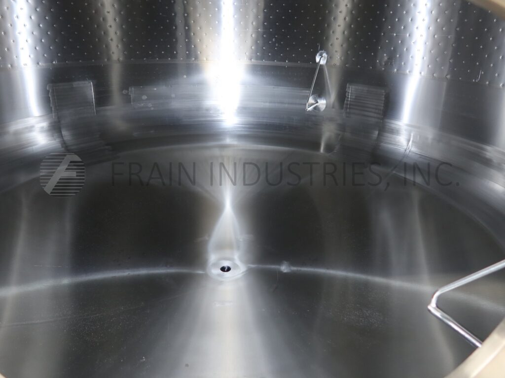 5000 gallon JVNW Inc., 304 Stainless Steel jacketed & insulated tank, 98" dia. x 154" straight wall, dish - Image 2