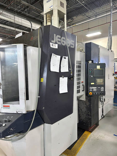 Enshu #JE60S, 4-Axis horizontal machining center, Inspect in plant under power, 2003 - Image 2