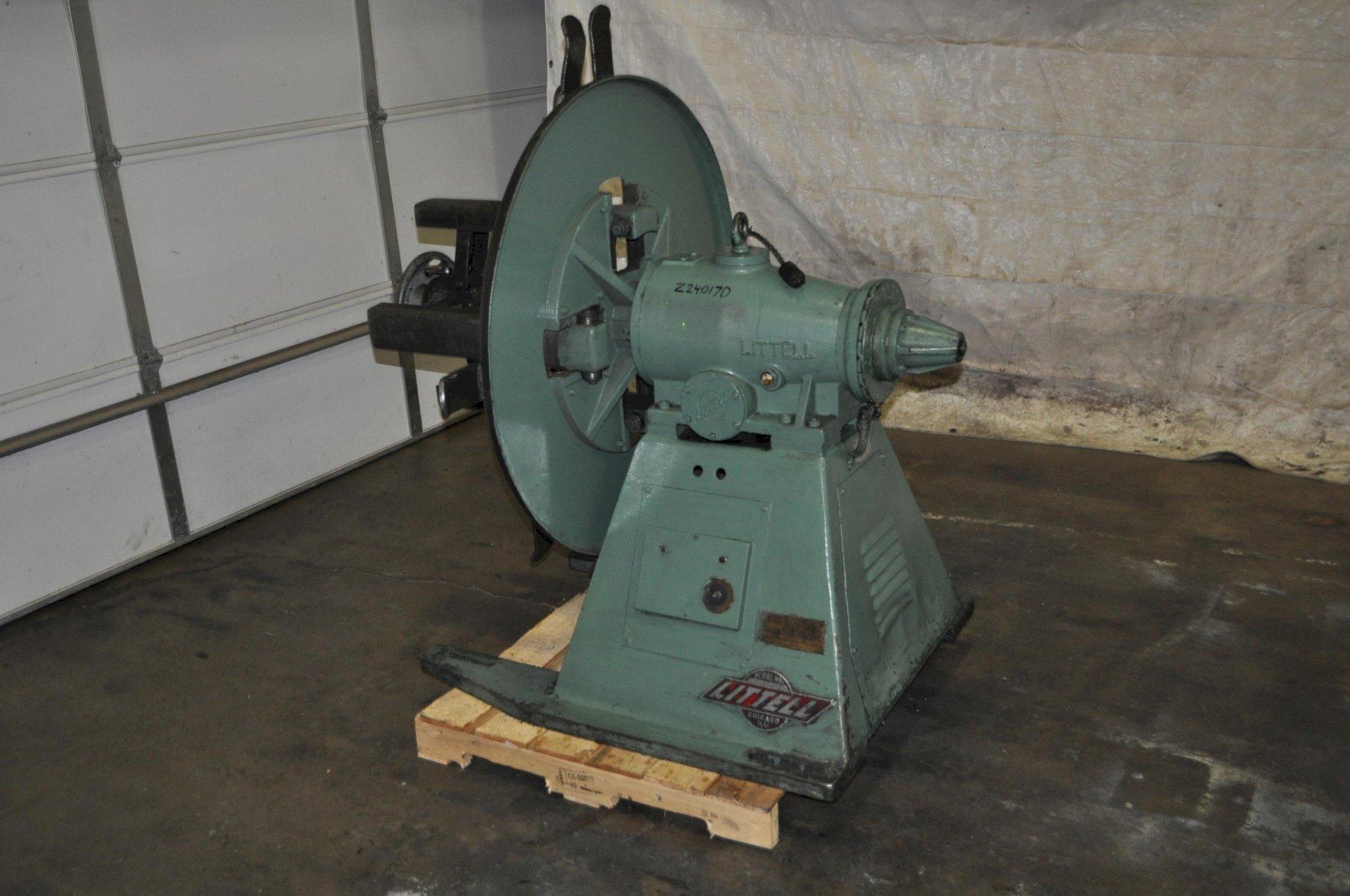 2500 lb. Littell #25-18, non-motorized uncoiler, 24" mandrel, 60" outside dimensions, 16"-20" ID, electric - Image 7