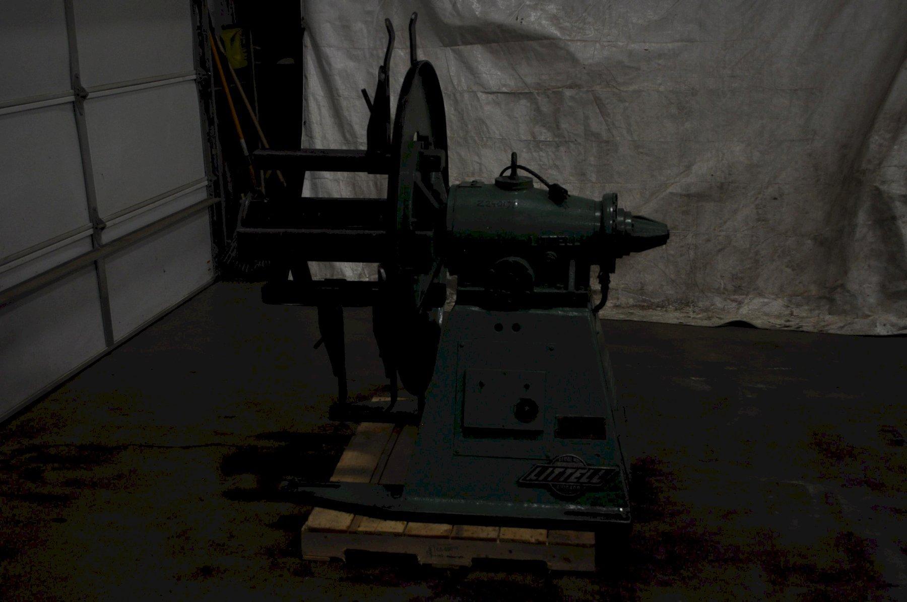 2500 lb. Littell #25-18, non-motorized uncoiler, 24" mandrel, 60" outside dimensions, 16"-20" ID, electric - Image 9