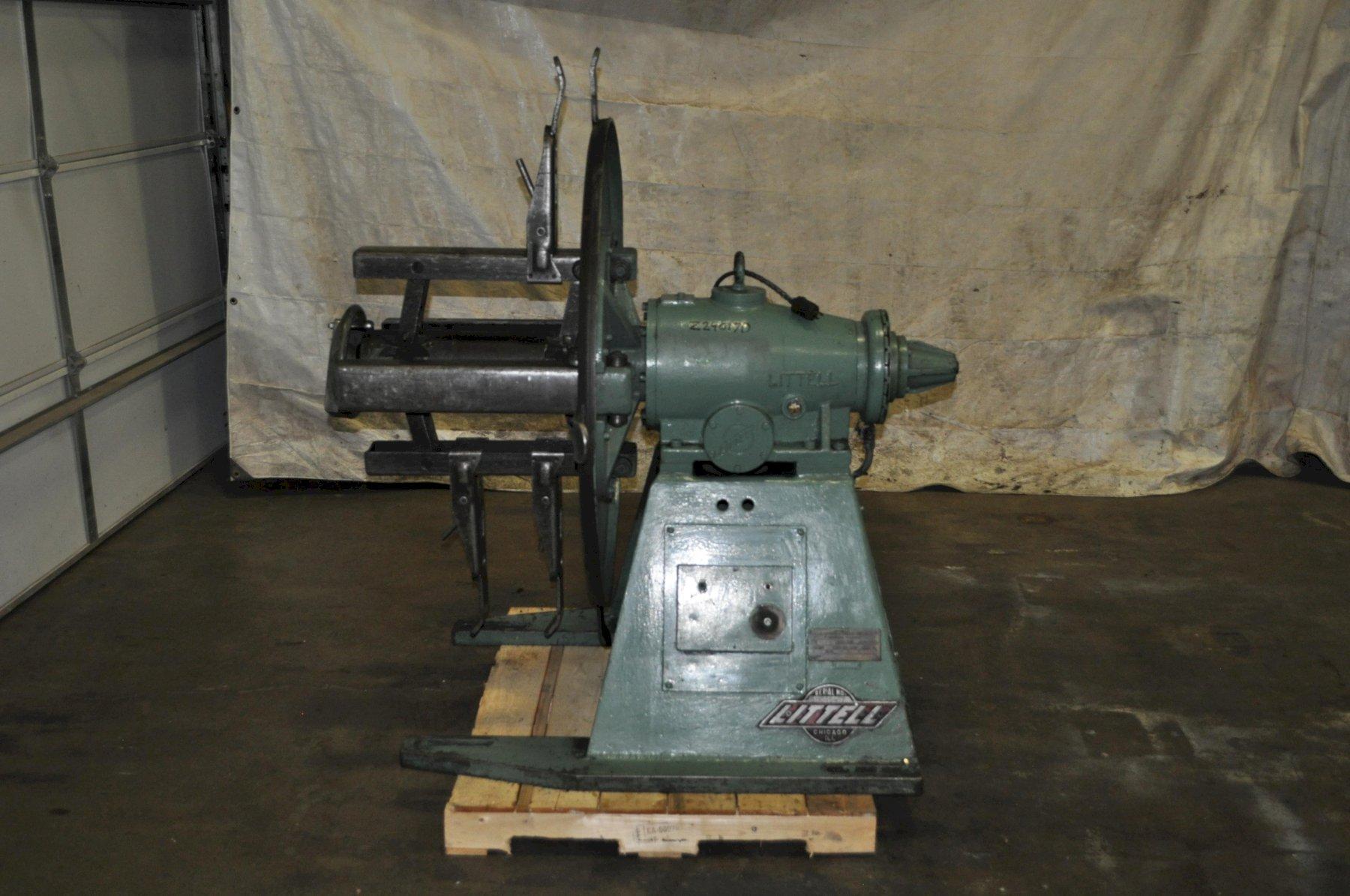 2500 lb. Littell #25-18, non-motorized uncoiler, 24" mandrel, 60" outside dimensions, 16"-20" ID, electric - Image 10