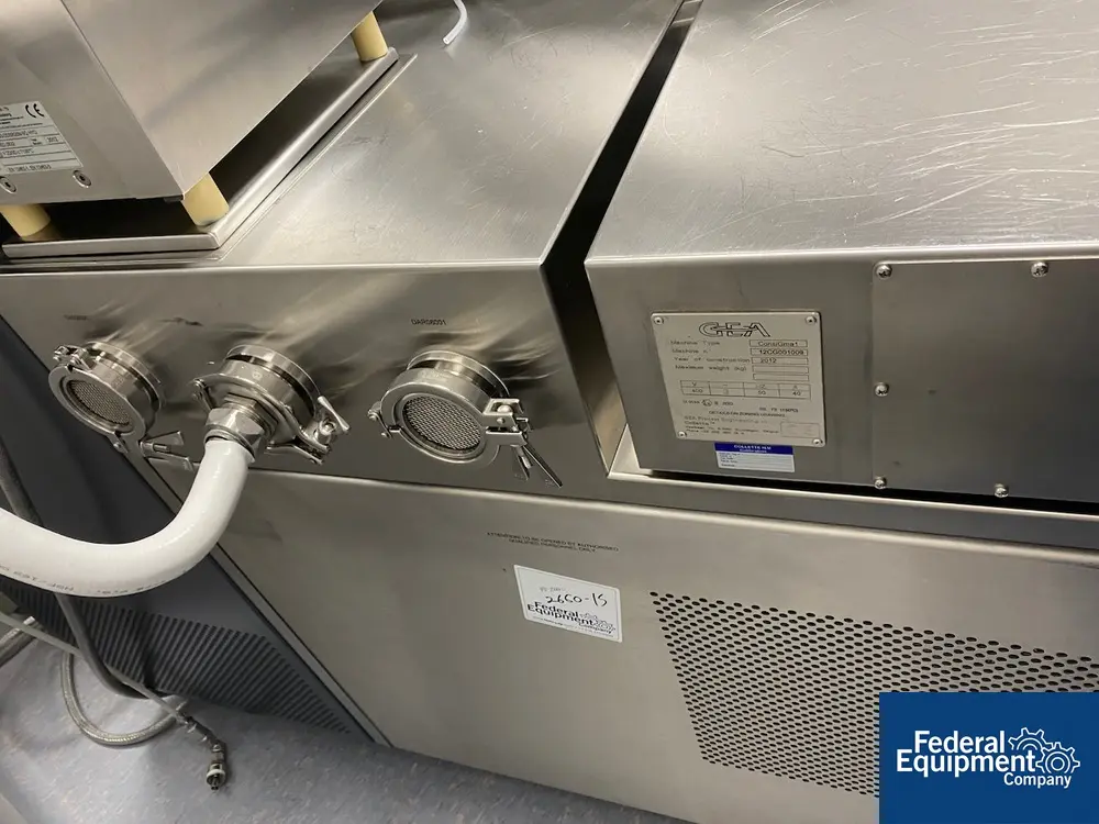 GEA #ConsiGma1, Continuous Mixing / Granulation System, 2012 - Image 7