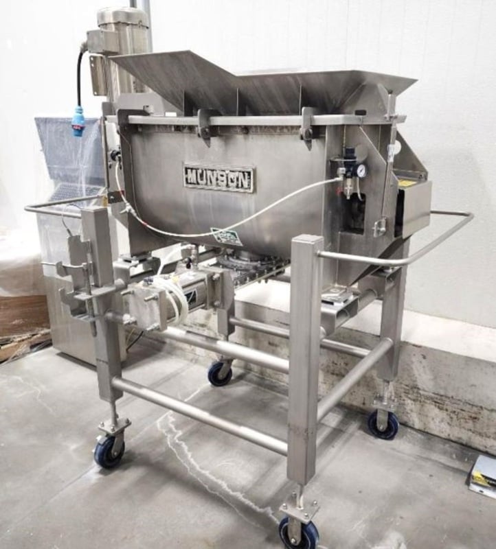 5 cu.ft. Munson #HD-1-1/2-3-SS, Stainless Steel plough/paddle mixer - Image 1