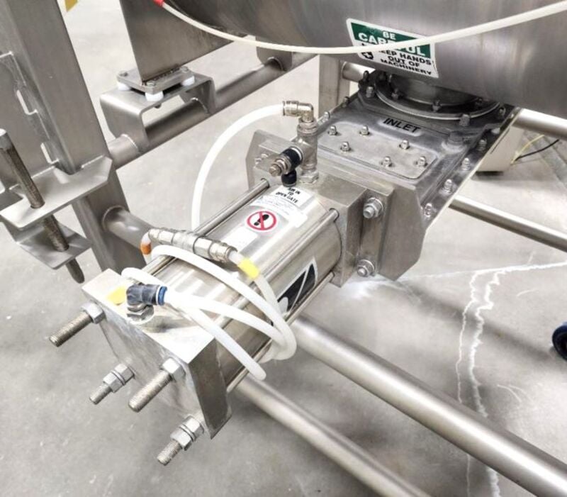 5 cu.ft. Munson #HD-1-1/2-3-SS, Stainless Steel plough/paddle mixer - Image 7
