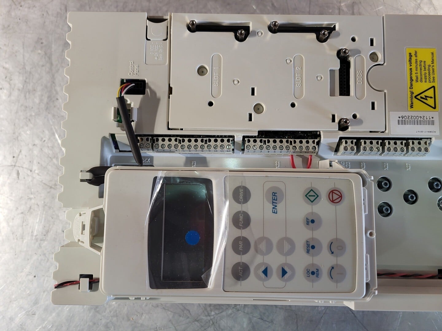 10 HP ABB, ACS800-U1-0016-7, AC Drive (VFD), 600 Volts, 15 amps, new - Image 3