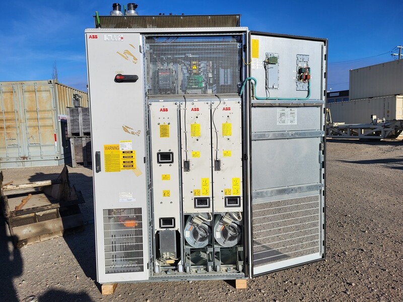 300 HP ABB, ACS800-37-0400-7, Variable Frequency Drive (VFD), 600 Volts, 300 amps, S/N 1060800770 - Image 10