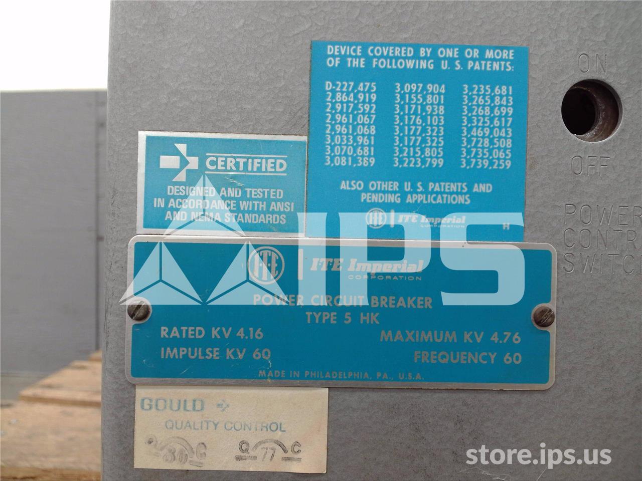 1200 Amps ABB 5hk250 Eo/do (5hk 250) 120 Volts AC Charge Motor - Image 5