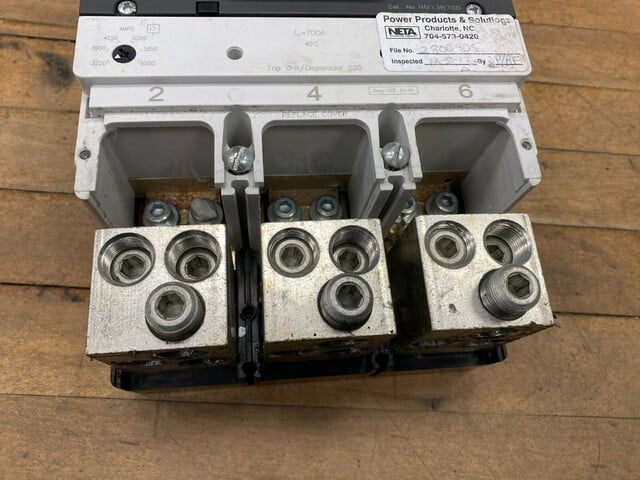 700 Amps, Siemens, NMX3B700, Circuit Breaker, 3 Pole, 600 Volts, 2 Positions - Image 7