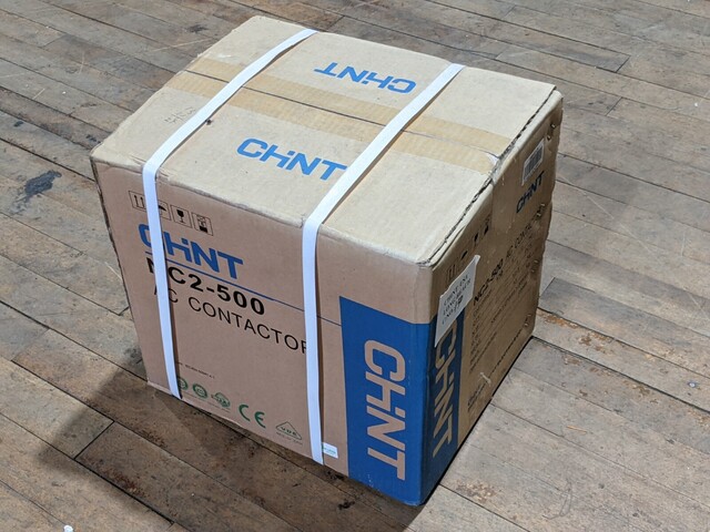 700 Amp. Chint, NC2-500, Contactor, 3 Pole, 350 HP, 120 V Coil, 600 V - Image 2