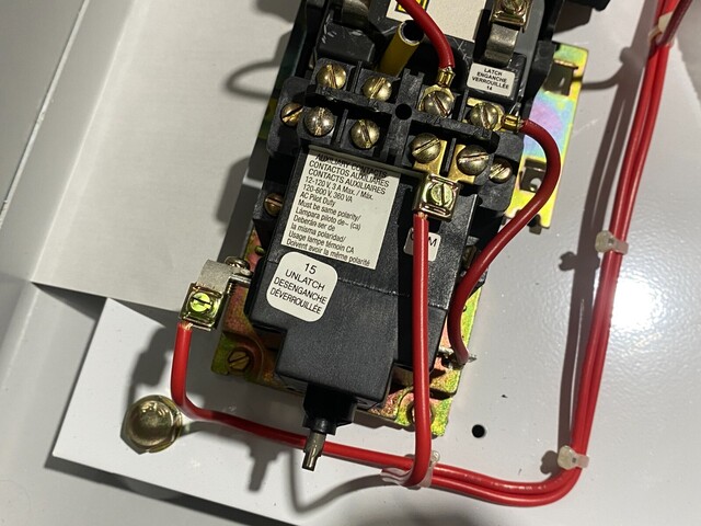 30 Amp. Square D, 8903LX060, Lighting Contactor Enclosure, 20" x 16" x 8", 6 Pole, 110/120 V Coil, 600 V - Image 7