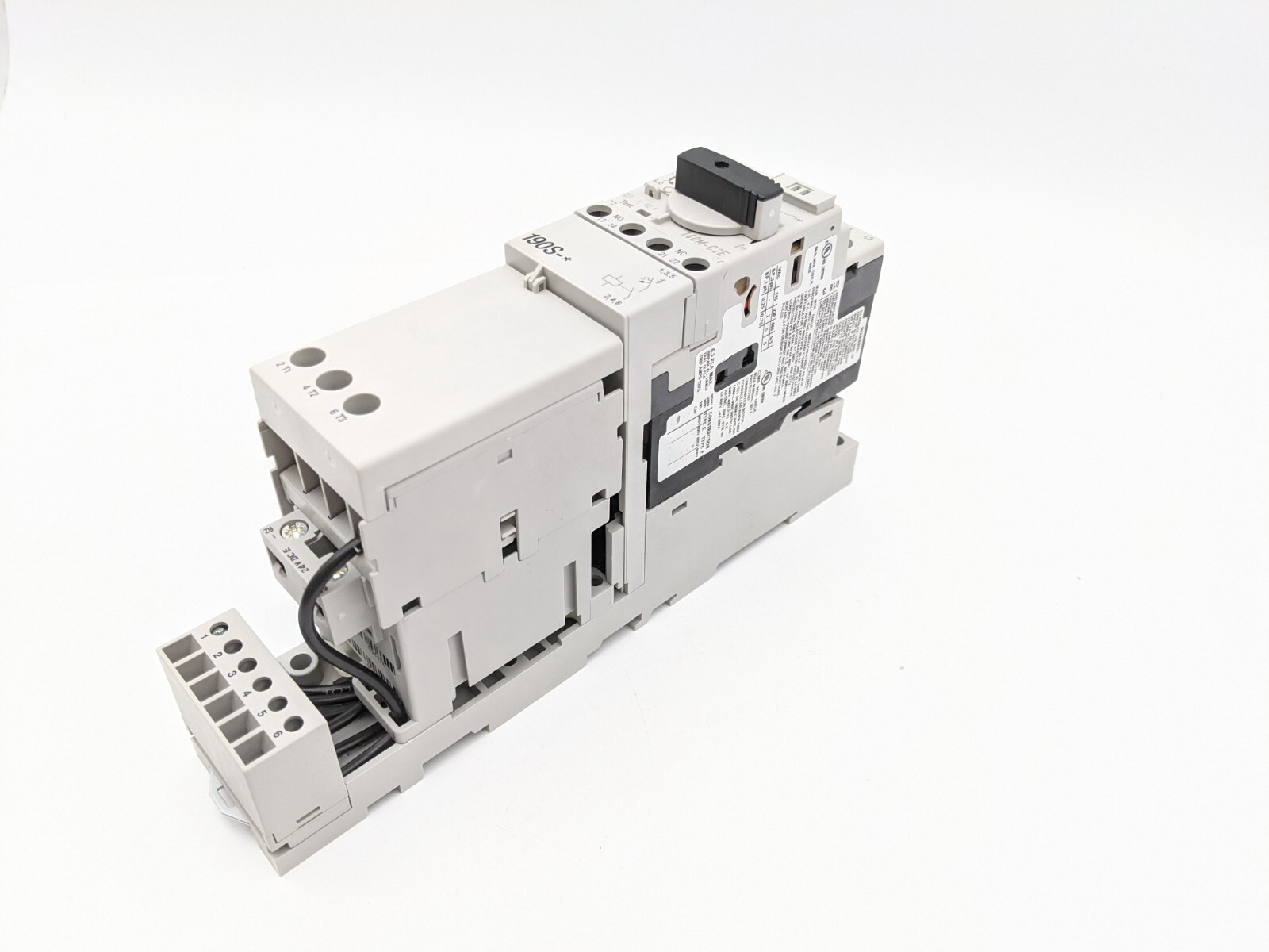 Allen-Bradley, 190S-ANEJ2-CB63C-KN, Compact Combo Motor Starter, Series B, 4 - 6.3 Amp - Image 1