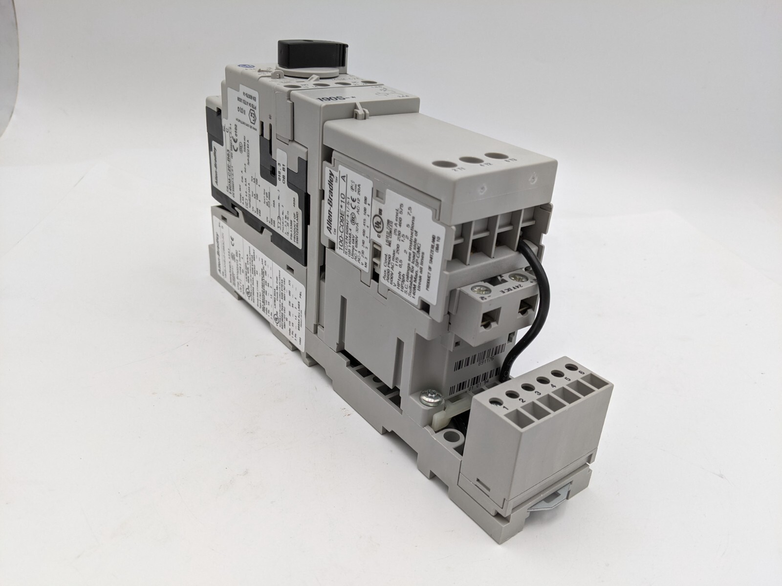 Allen-Bradley, 190S-ANEJ2-CB63C-KN, Compact Combo Motor Starter, Series B, 4 - 6.3 Amp - Image 6