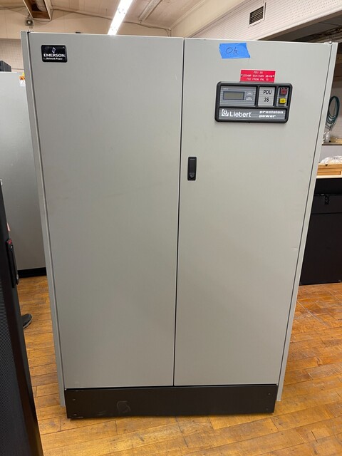277 Amps, Liebert, PRC100C, PDU Power Distribution Unit, 100 KVA, 208/120 V, 277 Amp, 3 phase, 2010 - Image 1
