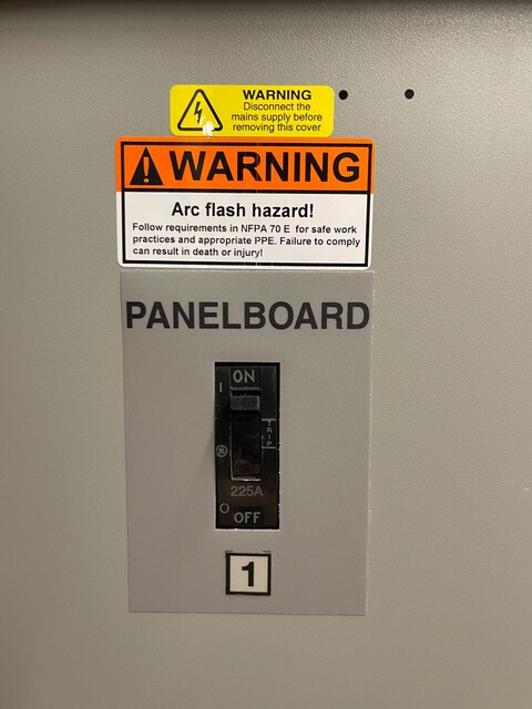 277 Amps, Liebert, PRC100C, PDU Power Distribution Unit, 100 KVA, 208/120 V, 277 Amp, 3 phase, 2010 - Image 5